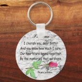 PERSONALIZE SISTER-SLEUTELHANGER SLEUTELHANGER (Voorkant)