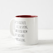 Personalize Text Mug with Your Words Customizable  (Devant gauche)