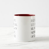 Personalize Text Mug with Your Words Customizable  (Centre)