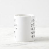 Personalize Text Mug with Your Words Customizable  (Centre)