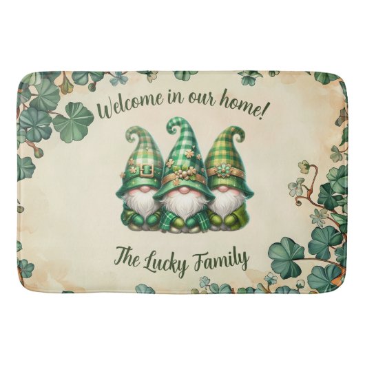 Personalize this St. Patrick's Day Badmat (Voorkant)