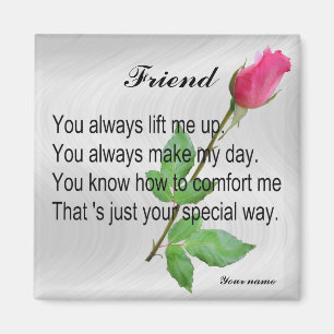 PERSONALIZE VRIEND - MAGNET MAGNEET