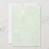 Personalize We married Invitation Kaart (Achterkant)