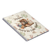 Personalize Western Boho Line Dancing Notitieboek (Rechterzijde)