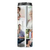 Personalized 16 oz Photo Tumbler Thermosbeker (Achterkant)