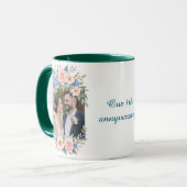 Personalized 1st Anniversary Photo Mug (Devant gauche)