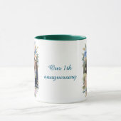 Personalized 1st Anniversary Photo Mug (Centre)