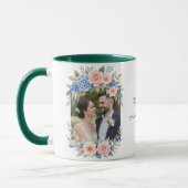 Personalized 1st Anniversary Photo Mug (Gauche)