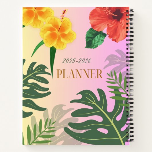 Personalized 2025-2026 Student Planner | Islander  Notitieboek (Achterkant)