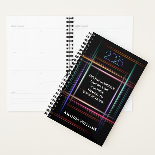 Personalized 2026 "Year Planner" Planner (Display)