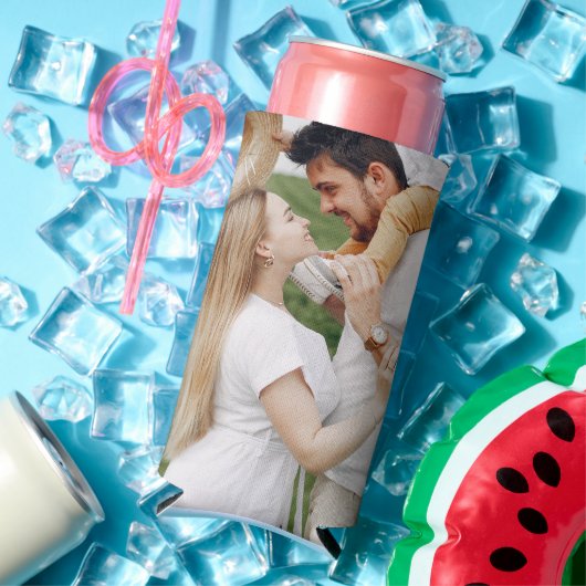 Personalized 2 Photo Template Double Sided Can Coo (Insitu Zomer)