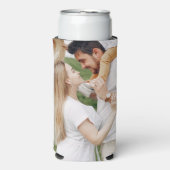 Personalized 2 Photo Template Double Sided Can Coo (Seltzer Voorkant)