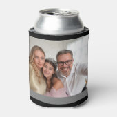 Personalized 2 Photo Template Double Sided Can Coo Blikjeskoeler (Blikje Voorkant)