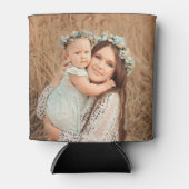 Personalized 2 Photo Template Double Sided Can Coo Blikjeskoeler (Voorkant)