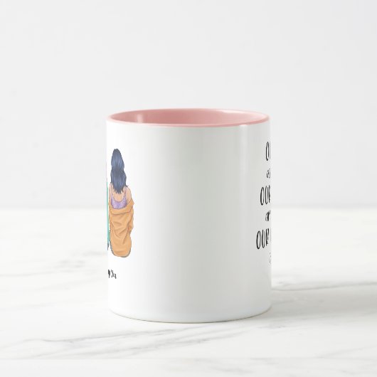 Personalized 3 Best Friends Mug | Custom BFF Gift Mok (Midden)