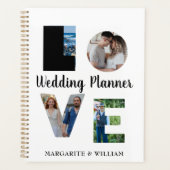 Personalized 4-Image Dated Wedding Planner (Voorkant)