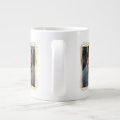 Personalized 50th Anniversary Photo Mug Extra Grote Beker (Achterkant)