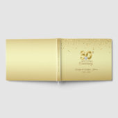 Personalized 50th Golden Wedding Anniversary Gastenboek (Volledig)
