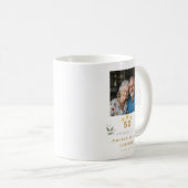 Personalized 50th Wedding Anniversary Mug (Devant droit)