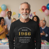 Personalized 60th Birthday 1966 Add Name T-shirt