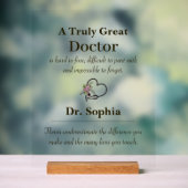 Personalized A Truly Great Doctor Appreciation  (Neutre)
