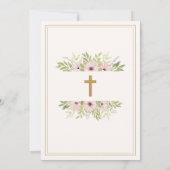 Personalized Adult Baptism Invitation (Dos)