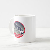 Personalized Ancient Andes Mountains Machu Picchu Koffiemok (Voorkant links)