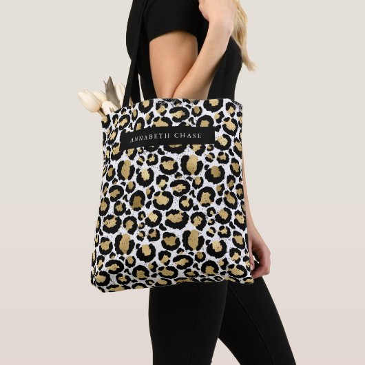 Personalized Animal Print Canvas tas (Dichtbij)