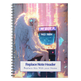 Personalized Anime Themed Notebook Notitieboek