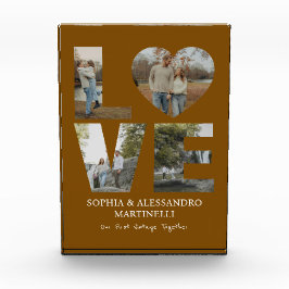 Personalized Anniversary Photo Block Fotoblokken