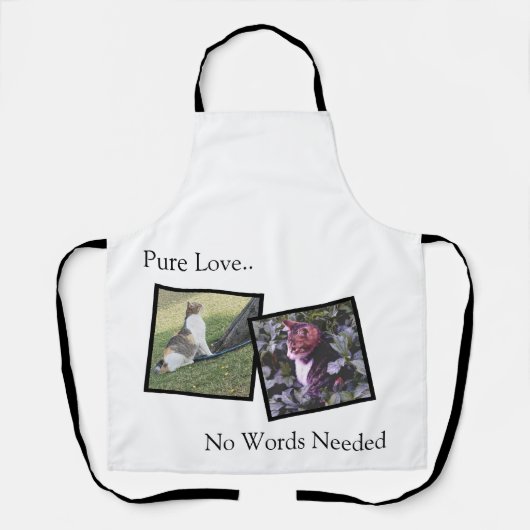 Personalized Apron for Animal Lovers Schort (Voorkant)