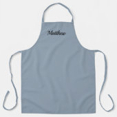 Personalized apron for men - Men's apron Schort (Voorkant)