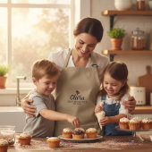 Personalized apron Oven apron Gift for mom baker Standaard Schort