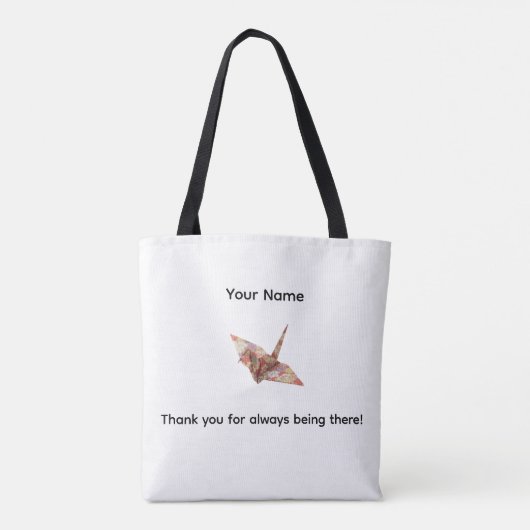 Personalized Arigatou Tote Bag | Custom Name & Mes (Dos)