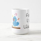 Personalized Armenian Good Morning Mug With Birds (Centre)