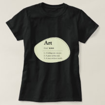 Personalized Art Dictionary Style T-Shirt