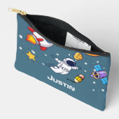 Personalized Astronaut Space School Supplies Etui (Open)