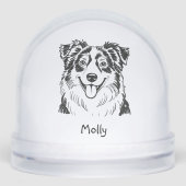 Personalized Australian Shepherd Dog Christmas (Avant)