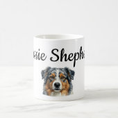Personalized Australian Shepherd Mug Wrap – Custom (Centre)