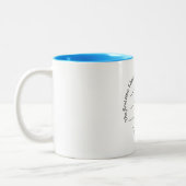 Personalized Baby 2026 Blue Name Coffee Mug  (Gauche)