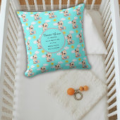 Personalized Baby Bird Pillow Kussen