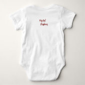 Personalized Baby Bodysuit (Achterkant)