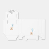Personalized Baby Boy Favor Box Bedankdoosjes (Uitgevouwen)