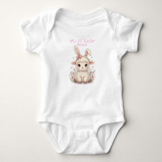 Personalized Baby First Easter Lamb Romper