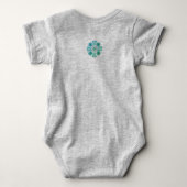 Personalized Baby Gift with Name Romper (Achterkant)