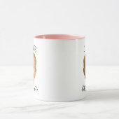 Personalized Baby Photo Grandpa Mug Mok (Midden)