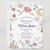 Personalized Baby Shower Invitation (Devant)