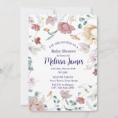 Personalized Baby Shower Invitation (Devant)
