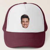 Personalized Bachelor Party Face Trucker Pet (Voorkant)