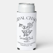 Personalized Bachelorette | Bridal Chaos  (Seltzer Voorkant)